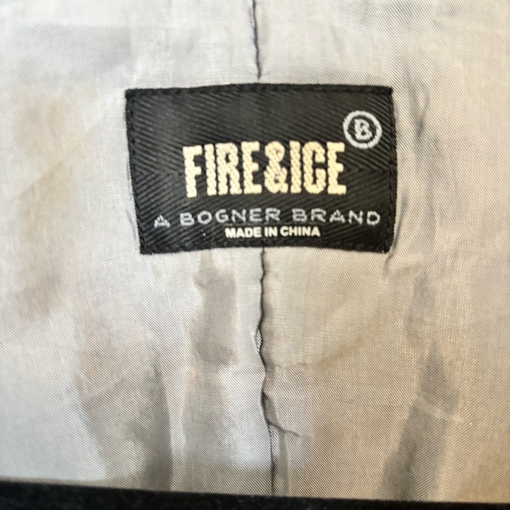 Bogner Fire&Ice Black and Gray Colorblock Jacket - size S - Picture 2 of 8